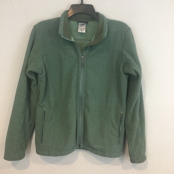 Patagonia Jackets & Blazers - Patagonia Synchilla Zip Front Green Jacket